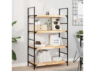 Étagère flottante, panneau de bois 100x40x4 cm bois d'acacia massif non traité cf41562