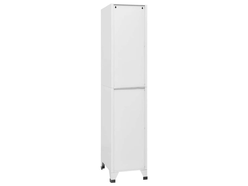  Armoire à casier, rangement de bureau avec 3 compartiments 38x45x180 cm  - Conforama E