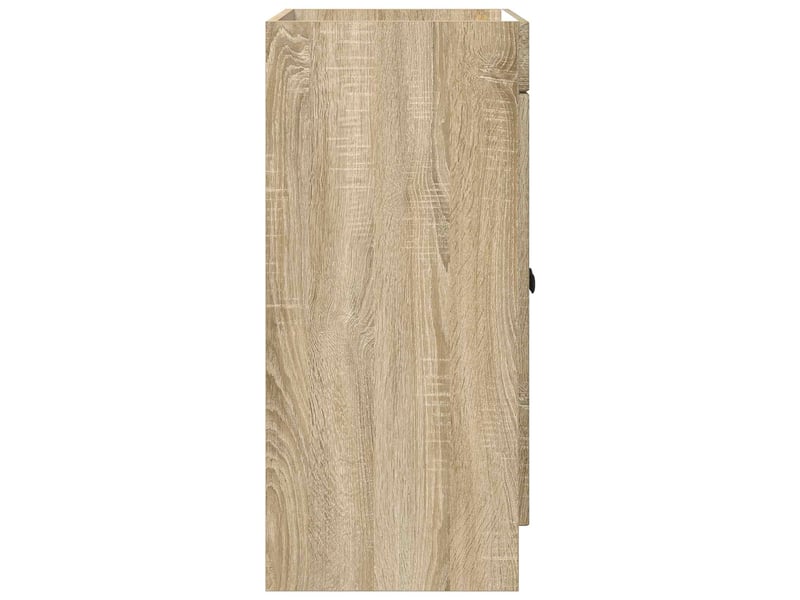  Armoire sous évier de salle de bain, meuble de rangement chêne sonoma shl5822  - Conforama E