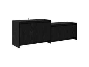 Meuble tv coloris noir  <strong></strong>  <strong></strong>