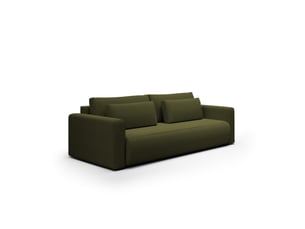 Canapé convertible 4 places welly kaki