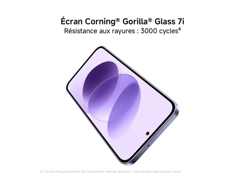  Smartphone 5g redmi note 17 6.99 amoled 256 go violet 421705_AADKZ58235_6_DROPFR - Conforama E