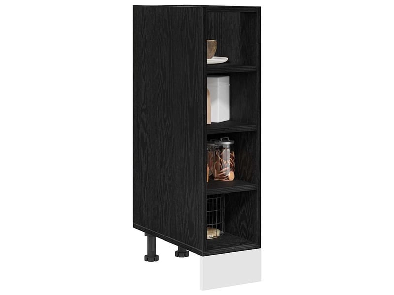 Meuble de cuisine bas chêne noir 20x44,5x81,5cm - Conforama C