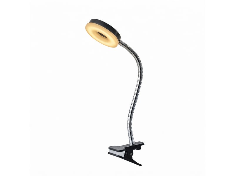  Lampe de bureau Métal 40 cm noir  - Conforama C