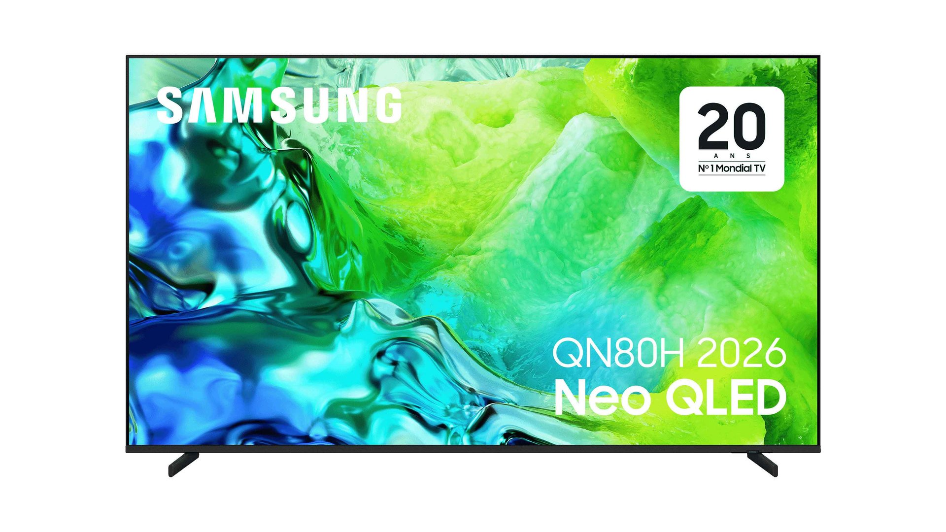 SAMSUNG TV 216 cm UHD 4K Néo Qled SAMSUNG TQ85QN80HAUXXC Noir 112.3 Conforama