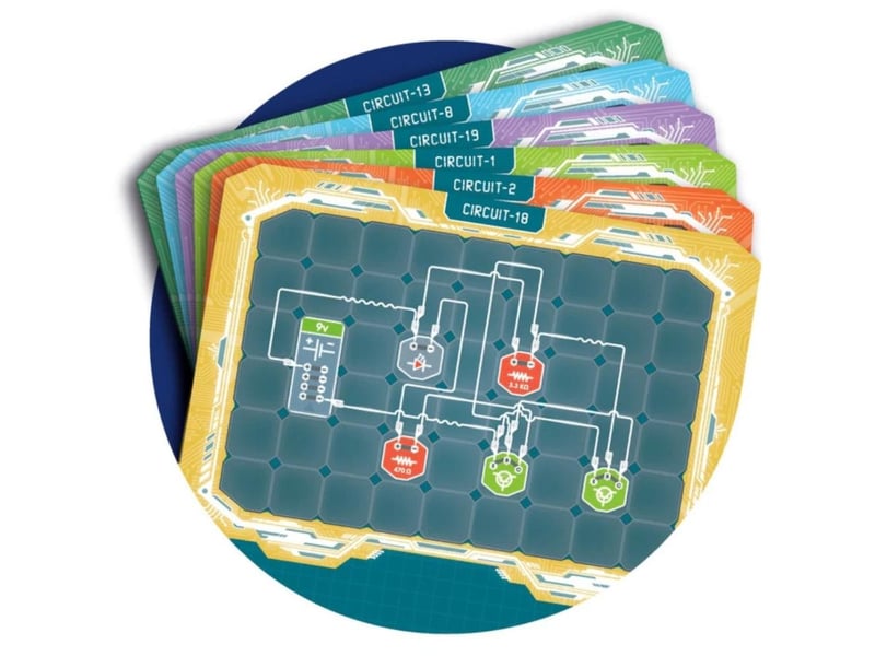  Coffret scientifique clementoni 50727 science  and  jeu - laboratoire d'électronique 8005125507276 - Conforama E