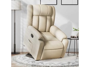 Fauteuil fixe  <strong></strong> Tissu beige