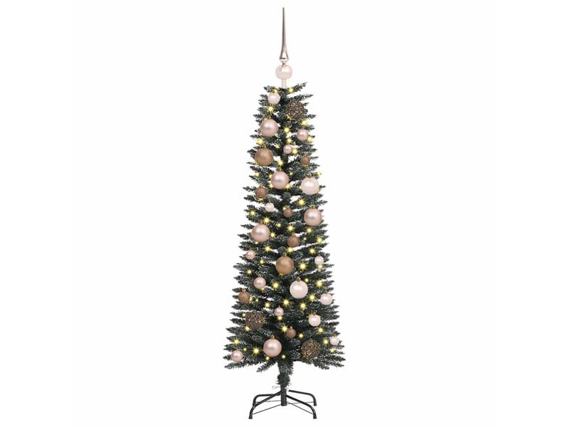  Sapin de noël artificiel, arbre de noël vert 120 cm pvc, plastique et acier shl5971  - Conforama C