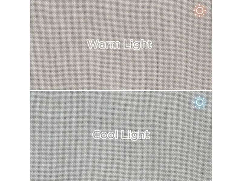  Lit double rembourré 160x200cm, avec sommier à lattes et tête de lit réglable, en lin, gris et beige, matelas inclus  - Conforama E