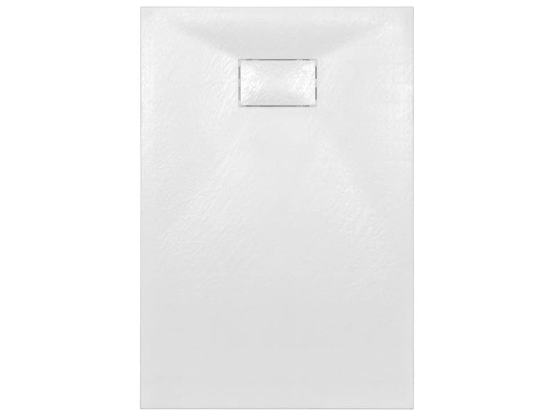  Bac de douche receveur de douche rectangulaire salle de bain maison intérieur trou de drain standard de 9 cm smc 120 x 70 cm blanc 02_0003446  - Conforama D