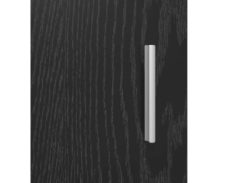  Tables de chevet - cabinet de chevet - table de nuit 2 pc chêne noir 40 x 30 x 60 cm  - Conforama E