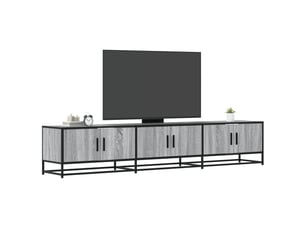 Meuble tv coloris gris 210 cm <strong></strong>  <strong></strong>