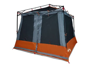 Tente intérieure 6 personne gris et orange taffetas shl48550