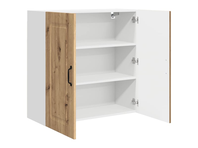  Meuble mural de cuisine | armoire de cuisine chêne artisanal shl8745  - Conforama E
