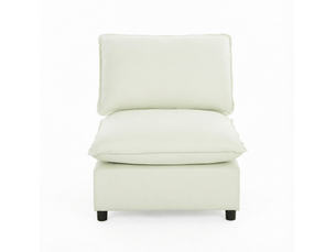 Fauteuil fixe <strong>MODENVIE</strong> <strong></strong> Coton / Polyester beige vendu A l'unité