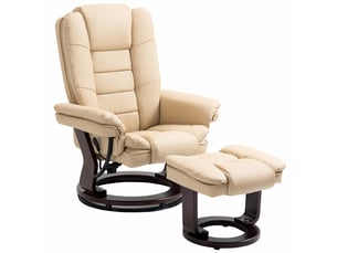 Fauteuil fixe <strong></strong> Simili beige