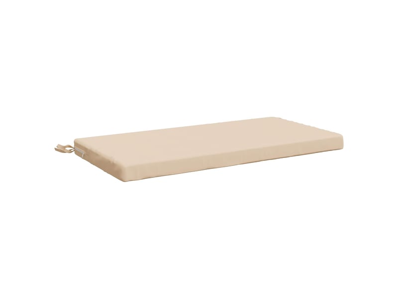  Coussin de banc, coussin d'assise, coussin de canapé soest 100 % polyester crème 60 x 40 x 5 cm cf53244  - Conforama A