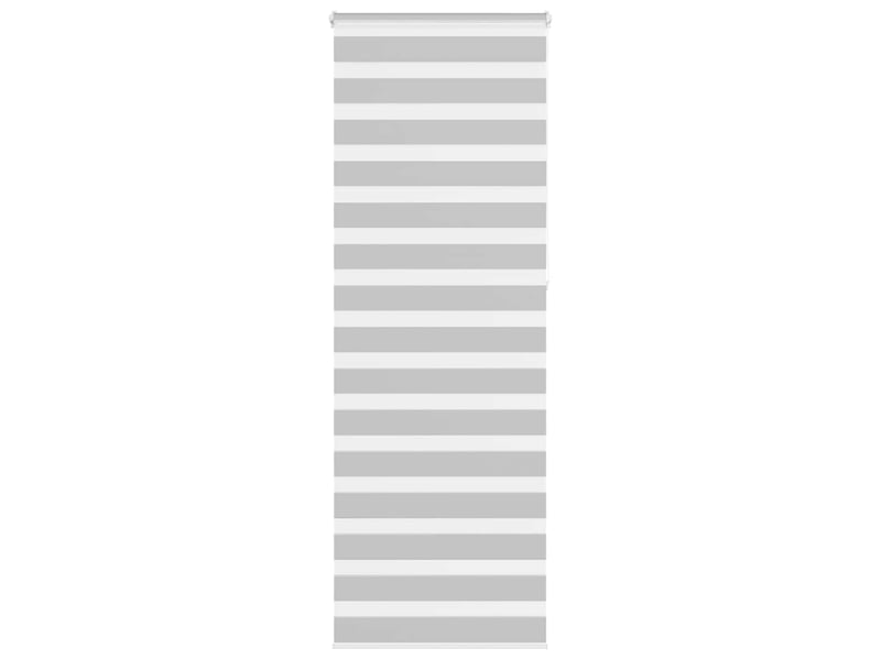  Store zèbre, store de fenêtre gris clair largeur du tissu 70,9 cm polyester cf48519  - Conforama B
