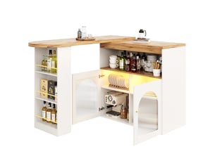 Bar coloris blanc <strong></strong> <strong></strong> - 138 cm