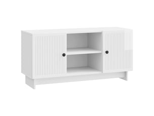 Meuble tv coloris blanc 102 cm <strong></strong>  <strong></strong>