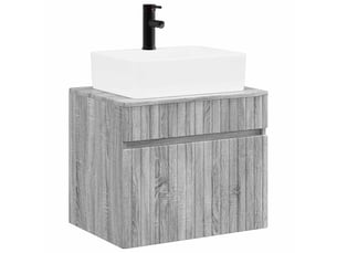Ensemble de mobilier de salle de bain sonoma gris cf64702