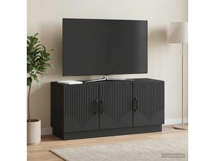 Meuble tv coloris noir 99 cm <strong></strong>  <strong></strong>