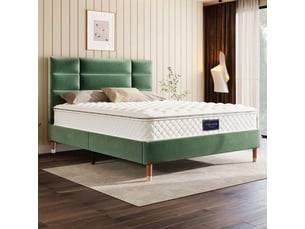 Matelas 160x200 cm <strong></strong>  <strong>160x200x25cm</strong> Ressorts ensachés + mousse soutien Ferme épaisseur 25 cm