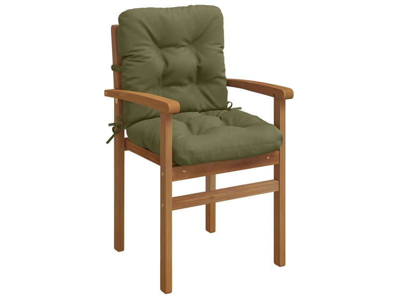  Lot de 4 coussins de chaise à dossier haut vianen cf59352  - Conforama C