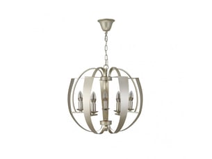Fabrilamp capuchina, suspension classique, 5xe14, champagne, 62-92 x 53 x 53 cm