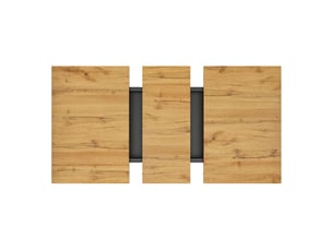 Table extensible design moderne rangement intégré éclairage multicolore gain de place étagères en verre repas de famille fêtes 4 à 6 personnes