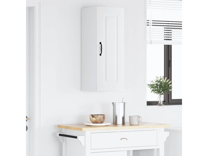  Meuble mural de cuisine | armoire de cuisine blanc 30x31x80cm  - Conforama D