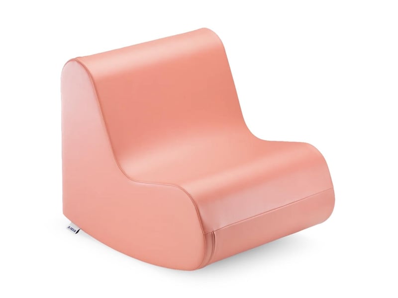  Chaise à bascule - rose saumon FT_ROCK_S_12B - Conforama A