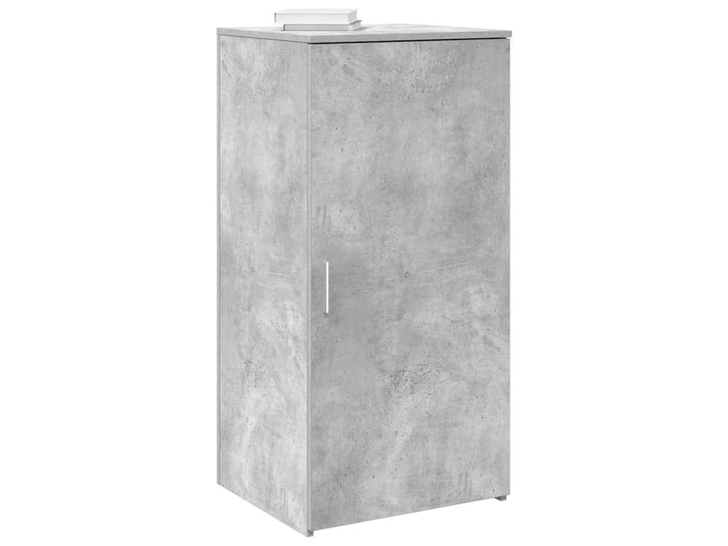  Armoire de rangement, rangement bureau gris béton 50x45x103,5cm bois d'ingénierie  - Conforama B