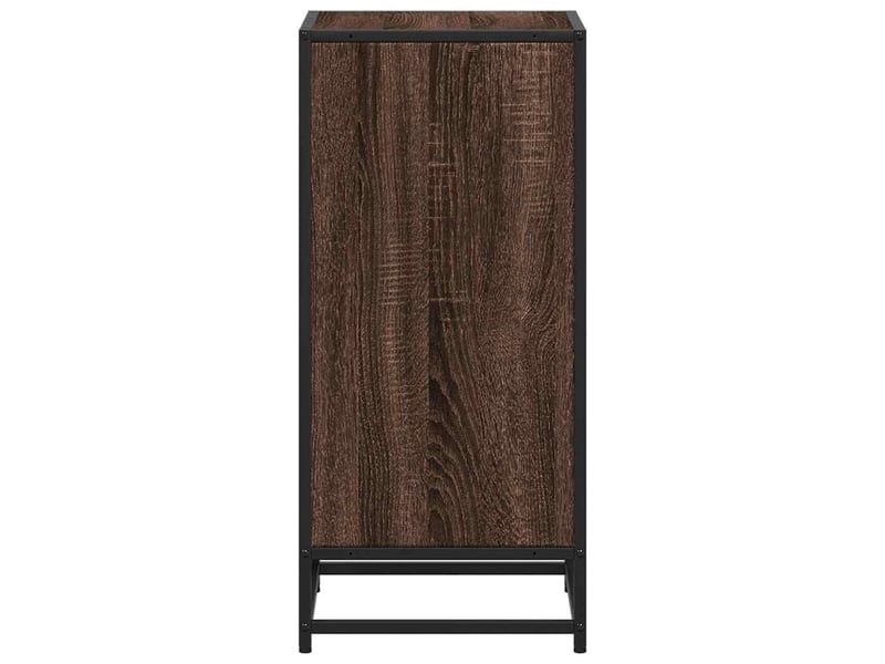  Bibliothèque, étagère de rangement chêne marron 40x35x76 cm bois d'ingénierie  - Conforama E