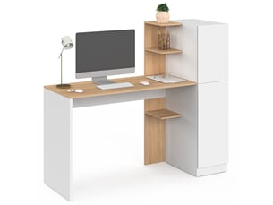 Bureau ID MARKET coloris bois clair