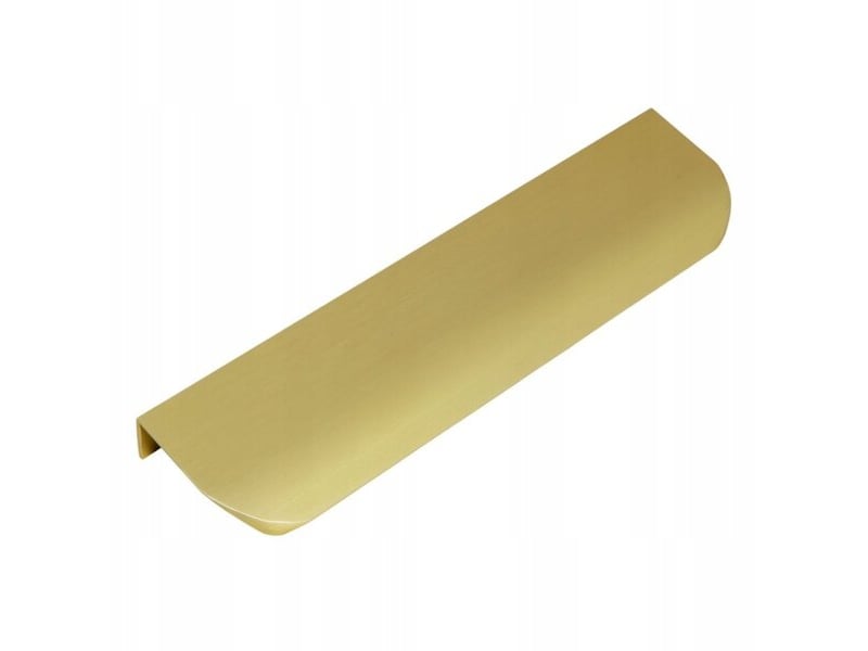  Poignée de meuble angulaire de couleur dorée mate 128148 mm.  - Conforama A