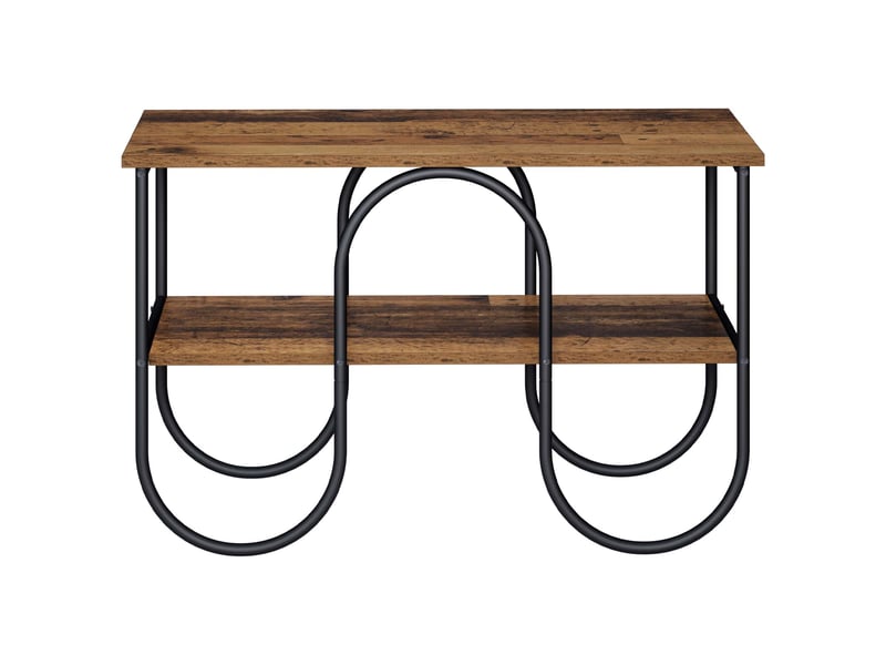  Meuble tv moderne, banc tv 80x40x50 cm bois ancien bois d'ingénierie  - Conforama C