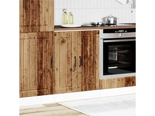 Meuble de cuisine, meuble de base de lavabo vieux bois bois d'ingénierie shl1246