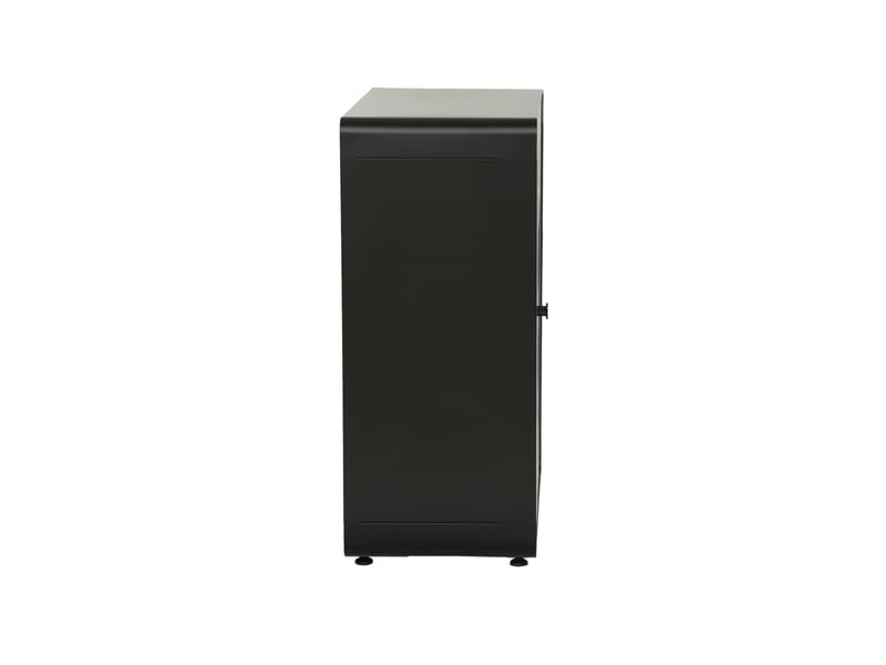  Commode armoire métal 2 portes noir - tribeca  - Conforama C