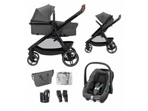 Poussette trio 3 en 1 zelia s cabriofix i-size gris fonce