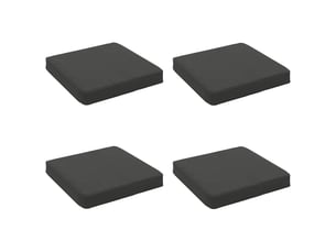 Lot de 4 coussins de siège, coussins d'assise vught 100 % polyester cf60664