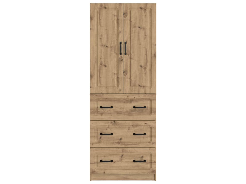  Ensemble de meubles 2 pcs, rangement de salon 66 x 34,5 x 87 cm bois d'ingénierie shl8988  - Conforama E