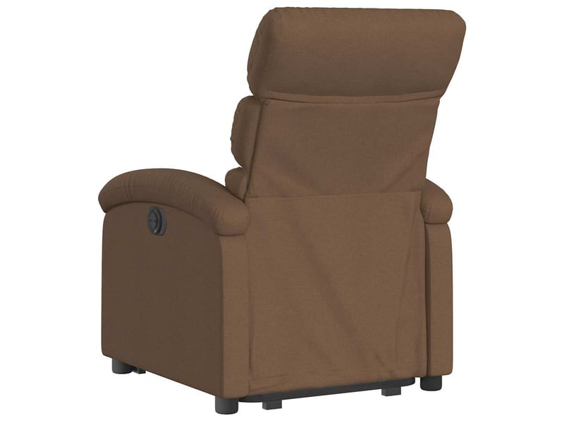  Fauteuil inclinable électrique, fauteuil relax salon marron tissu shl71074  - Conforama E