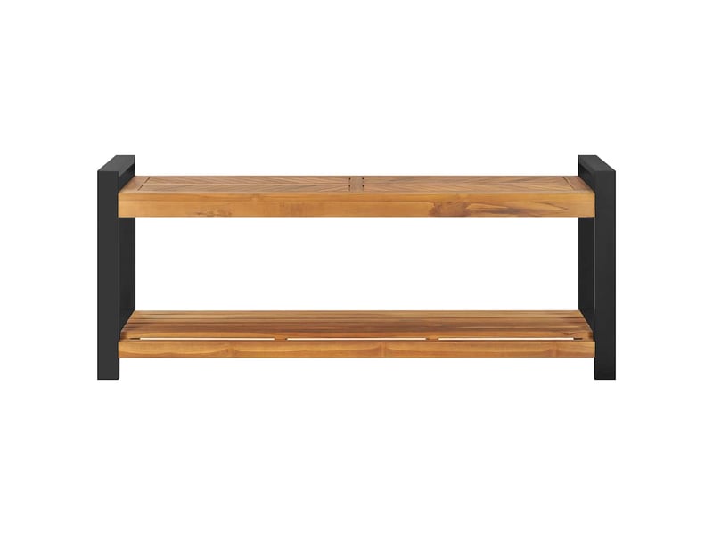  Banc d'entrée, banc d'intérieur 120 cm bois de teck solide shl71334  - Conforama A