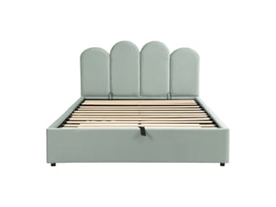 Lit coffre 140x200 cm BIQZUYA   coloris vert