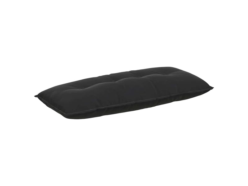  Coussin de dos, coussin de dossier noir 120 x 50 cm tissu en velours côtelé cf54822  - Conforama A
