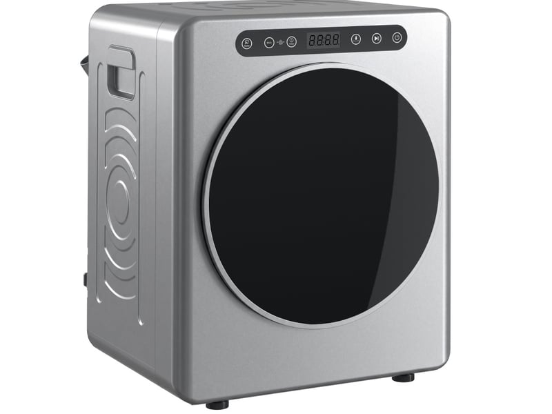  Sèche-linge à évacuation 5 kg 49x43x61 cm 1000 w argent  - Conforama A