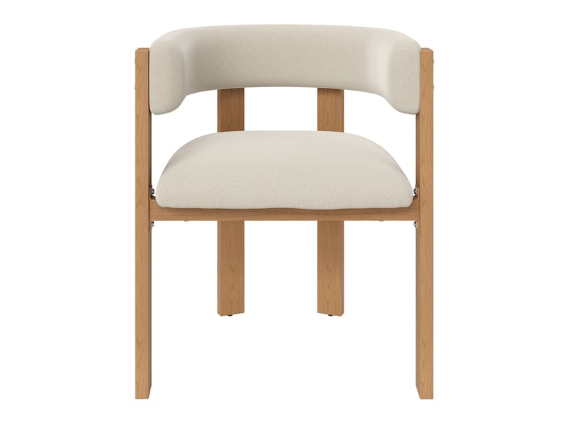  Lot de 6 chaises de salle à manger ergonomiques rembourrées evryae  - Conforama A