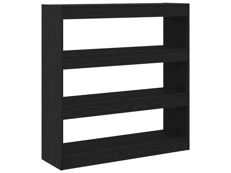  Bibliothèque 3 niveaux, armoire à livres 100 x 30 x 103 cm bois d'ingénierie  - Conforama E