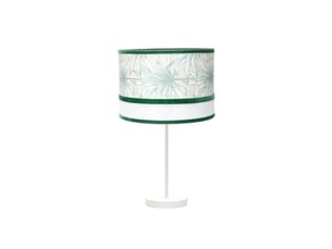 Lampe à poser fabrilamp caledonia blancvert 1 x e27 61 x 30 x 30 cm